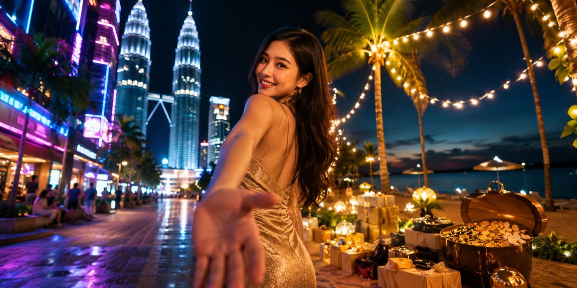 Suasana kasino hiburan Kuala Lumpur dengan permainan roulette dalam talian di platform 88000